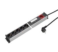 Martin Kaiser 6-Way Master Slave Power Strip With 3M Cable (Prise européenne) - 1171ZL6L-SW3 [10 Pièces]