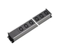 Martin Kaiser 6-Way Power Strip IEC Socket C13 70 degrees Without Switch - 1126/6l-sw [10 Pièces]