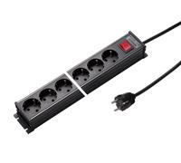 Martin Kaiser 6-Way Power Strip With Switch 1.5m Cable (Prise européenne) - 1101ZL6SW15