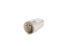 Martin Kaiser 634 Coupling Socket Earthing Contact White - 634/ws [25 Pieces]