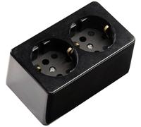 Martin Kaiser 715/sw Prise de courant en saillie une pièce IP20 noir