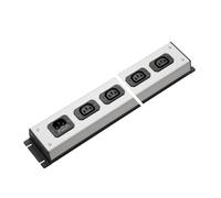 Martin Kaiser 8-Way Power Outlet Strip IEC Socket C13 70 Degree - 1026/8l-sw [10 Pièces]