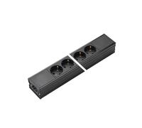 Martin Kaiser 8-Way Power Strip Input/Output AC166 No Lateral Fixing (Prise européenne) - 1156/8-2/sw [10 Pièces]