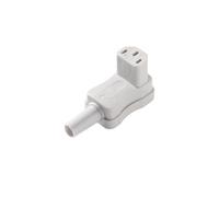 Martin Kaiser Angled Device Plug C13 Grounded Grey With Grommet - 798/gr [25 Pieces]