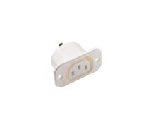 Martin Kaiser MK Inlet Appliance Socket C13 70 Degree 10A Earthing Terminal - 796/48/sw [50 Pieces]