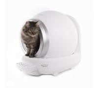 MARTIN, Litière Auto-Nettoyante pour Chat, Capacité 65L, Contrôlable Via Application Mobile, Nettoyage Intelligent, sans-Odeurs, Silencieuse