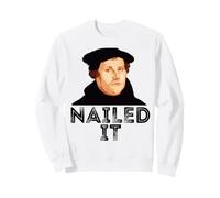 Martin Luther a réussi Le de la Réforme protestante Sweatshirt