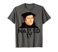 Martin Luther a réussi Le de la Réforme protestante T-Shirt