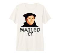 Martin Luther a réussi Le de la Réforme protestante T-Shirt Haut de Gamme