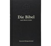 Martin Luther Bibelausgaben, Standardbibel mit Apokryphen, schwarz: Stan (Relié)