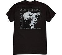 Martin Luther King I Have a Dream T-Shirt S Black L