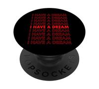 Martin Luther King Junior Un Jour où J'Ai Un rêve rétro PopSockets PopGrip Adhésif