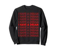 Martin Luther King Junior Un Jour où J'Ai Un rêve rétro Sweatshirt
