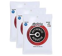 Martin MA150T Authentic Acoustic Lifespan 2.0 80/20 Bronze Medium 13-56 (lot de 3)