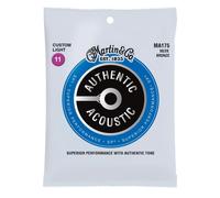 Martin MA175 - Jeu de cordes guitare acoustique - Authentic - Custom Light 11-52