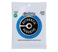 Martin MA530 - Jeu de cordes guitare acoustique - Authentic SP Phosphore bronze - Extra light 10-47