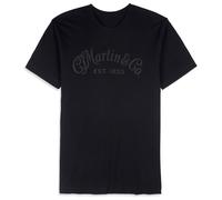 Martin Men's Tee Tone on Tone Black L