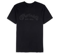 Martin Men's Tee Tone on Tone Black S