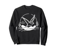 Martin-Net Linéaire Observateur d'oiseaux Sweatshirt