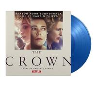 Martin Phipps – The Crown Season 4 – Vinyle bleu audiophile 180 g Éd. limitée (Livret 4 pages)