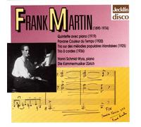 Martin - Piano Quintet/Pavanne for String Quartet