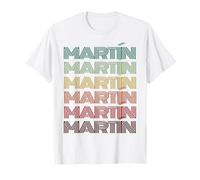 Martín Prénom rétro pour Anniversaire garçon Espagnol T-Shirt
