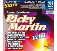 Martin, Ricky - Ricky Martin 3-Latin Stars Karaoke