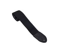 MARTIN Sangle de guitare en nylon avec porte-médiators en cuir, noir (A0103)