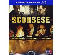 Martin Scorsese - Coffret - Les Inflitrés + Aviator + Casino - Pack - Blu-Ray