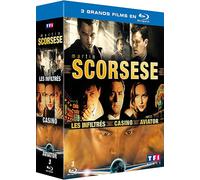 Martin Scorsese - Coffret - Les Inflitrés + Aviator + Casino - Pack - Blu-Ray