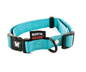 Martin Sellier - 12110.9 - Collier réglable 25/35cm bleu