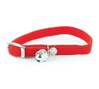 Collier Chat Nylon El 10/30 Rouge - Martin Sellier Rouge
