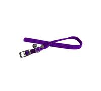 MARTIN SELLIER-Collier chat violet en nylon tubulaire avec grelot 10 mm Martin Sellier - 30 cm