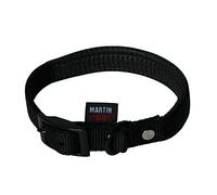 Collier confort nylon pour chien Martin Sellier 16-35 Noir S
