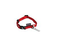 Collier réglable nylon pour chien Martin Sellier 10-20/30 Rouge XS