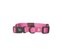 MARTIN SELLIER-Collier chien réglable 20mm / 40-55cm rose