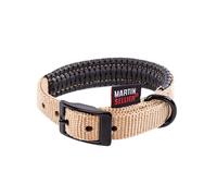Martin Sellier - Collier Confort de 25-55cm pour Chien - Beige