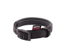 MARTIN SELLIER-Collier droit Confort pour chien coloris noir - 1,6x35 cm