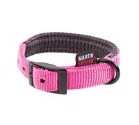 MARTIN SELLIER-Collier droit Confort pour chien coloris rose - 2,5x65 cm
