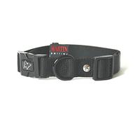 Martin Sellier - Collier en nylon noir réglable Martin Sellier 40-55 cm