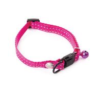 MARTIN SELLIER-Collier en nylon pour chat Flash rose
