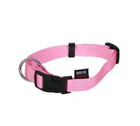 Martin Sellier : Collier Nylon Réglable 16mm - 30/45cm Rose