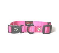 Martin Sellier - Collier Réglable en Nylon de 20-40/55cm pour Chien - Rose