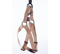 MARTIN SELLIER-Harnais baudrier réglable beige pour chien - 4x90/110 cm