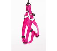 MARTIN SELLIER-Harnais baudrier réglable rose pour chien - 1,6x35/50 cm