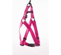 MARTIN SELLIER-Harnais baudrier réglable rose pour chien - 4x90/110 cm