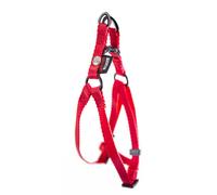 MARTIN SELLIER-Harnais baudrier réglable rouge pour chien - 1x25/35 cm
