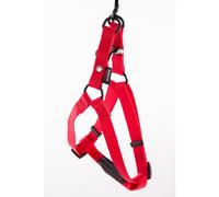 MARTIN SELLIER-Harnais baudrier réglable rouge pour chien - 4x90/110 cm