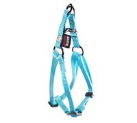 MARTIN SELLIER-Harnais baudrier réglable turquoise pour chien - 1x25/35 cm