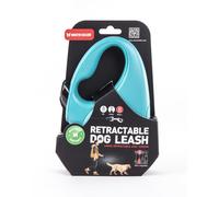 MARTIN SELLIER-Instinct corde rétractable pour chien taille S turquoise 5 m